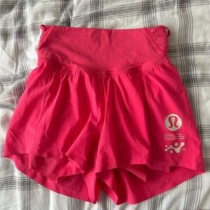 Lululemon 4” Pink Shorts